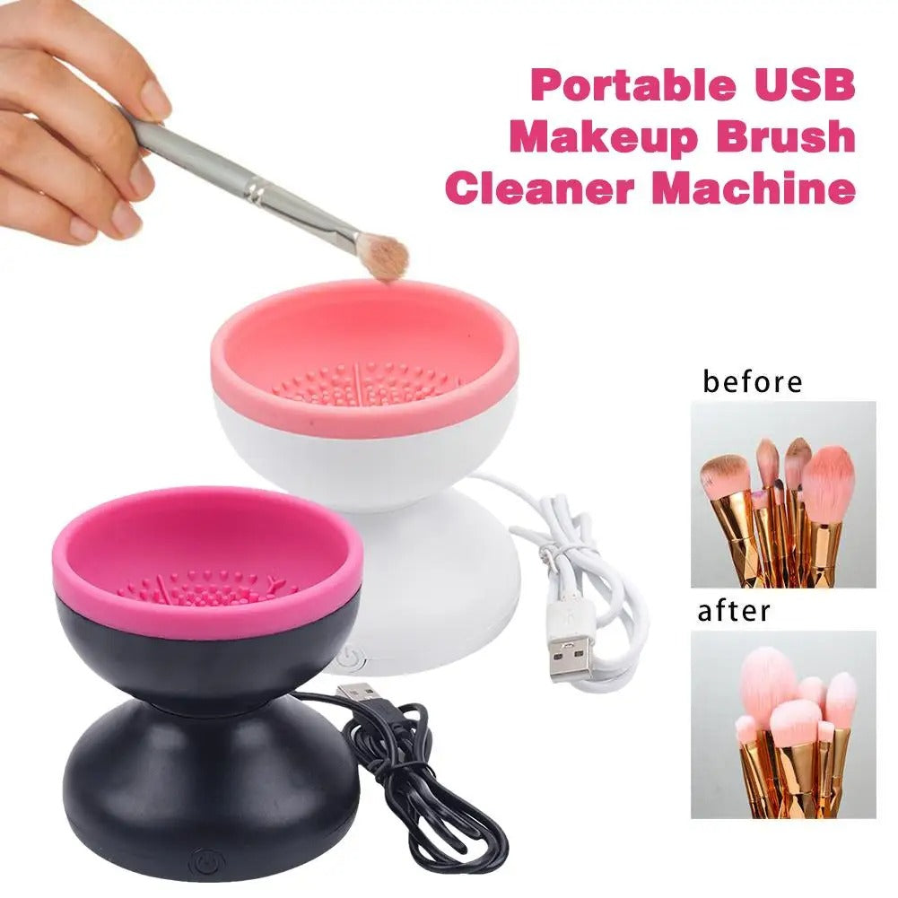 Portable USB Makeup Brush Cleaner Machine