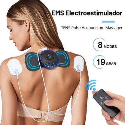 Electric Pulse Massager Tens Cervical Masajeador EMS Neck massagers Muscle Stimulator