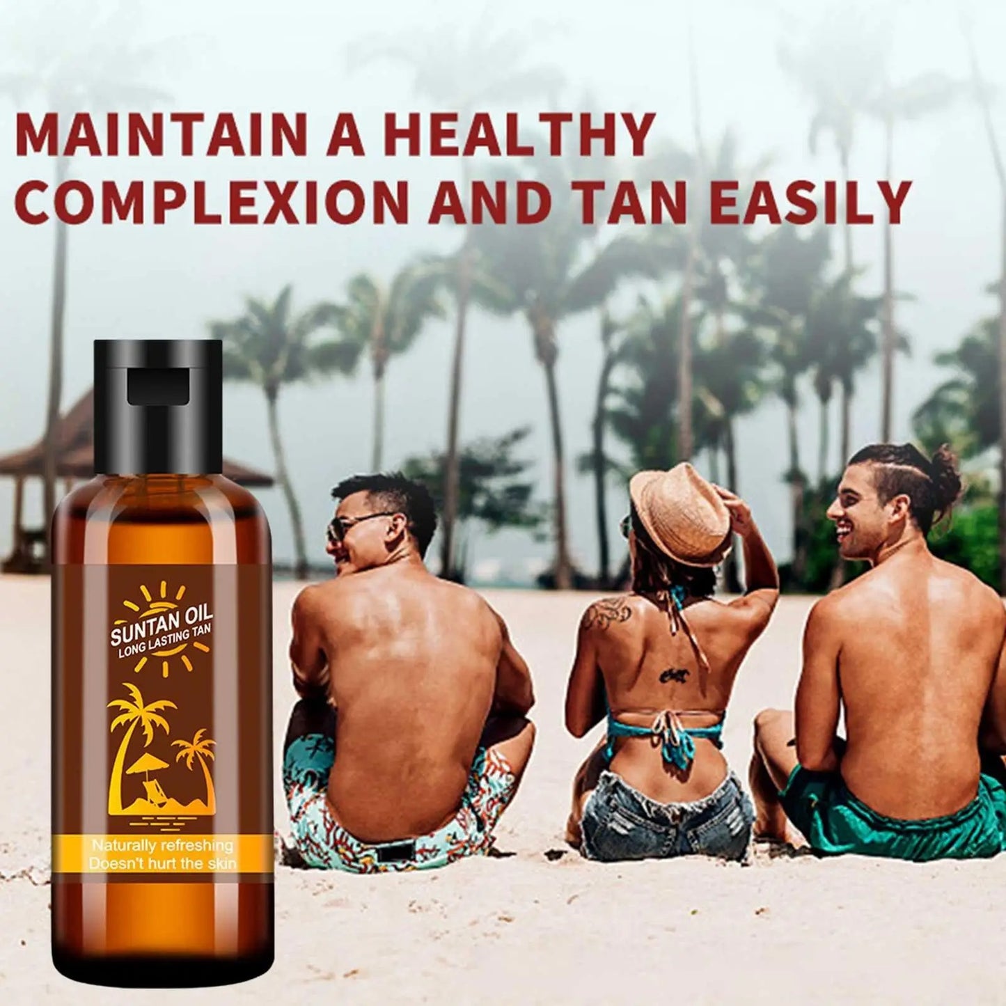 Body Bronzer Self-tanning Oil