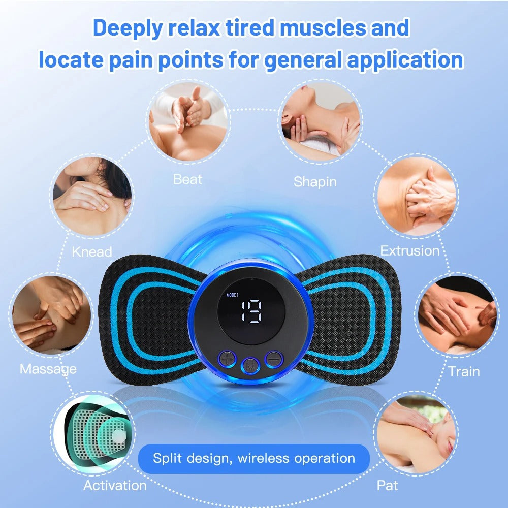 Electric Pulse Massager Tens Cervical Masajeador EMS Neck massagers Muscle Stimulator